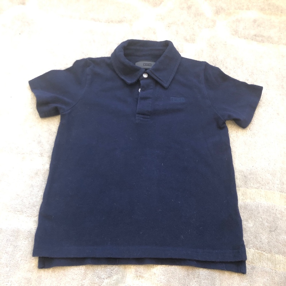 Kith Kids Navy Polo Shirt